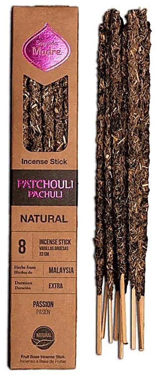 Sagrada Madre - patchouli - wierook - geurstokjes - 1 doosje