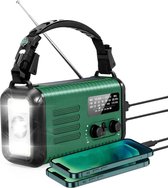 Bol.com Noodradio Solar -Noodpakket - 20.000 mAH Powerbank - 2025 Versie - Radio - Opwindbare Wereldontvanger - Betrouwbare Nood... aanbieding