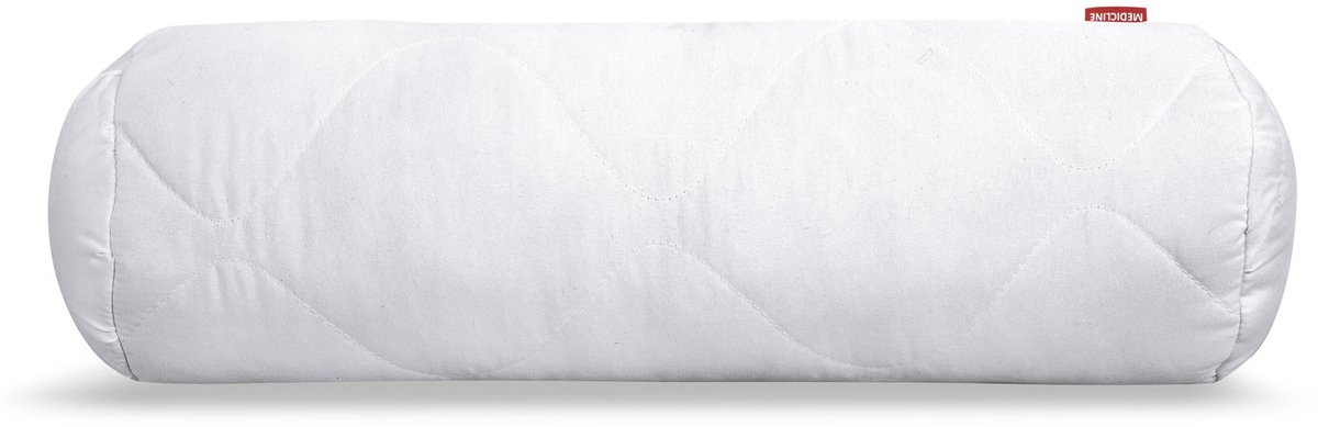 Rolkussen 40x15 cm anti-allergisch gewatteerd microvezel siliconen