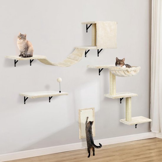 Speeltunnel voor katten, opvouwbare kattenkubus, opvouwbare kattentunnel, verborgen tent voor katten, tipi, speelgoed voor katten, kittens en kleine honden om te spelen en te trainen