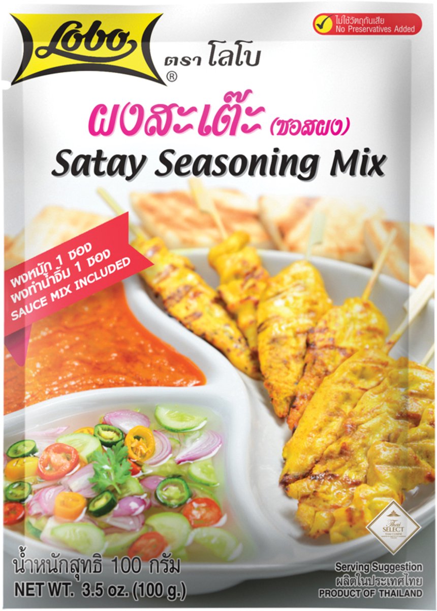Lobo - Sate Marinade & Saus - 12x 100g