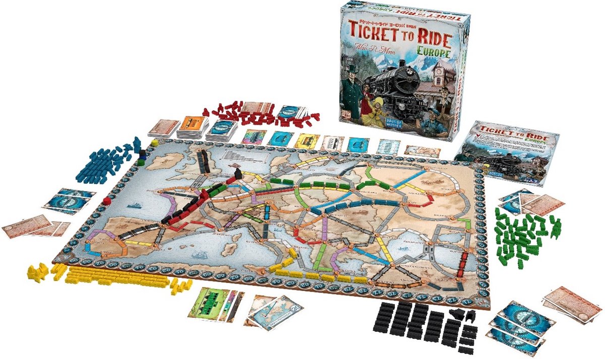 Ticket to Ride Europe - Nederlandstalig Bordspel - Strategisch Gezelschapsspel voor Familie & Vrienden — afbeelding 5