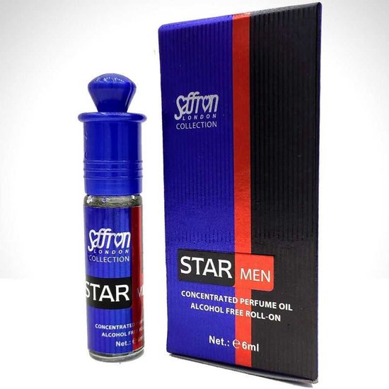 Star Men Roll On Parfumolie by Saffron 6ml