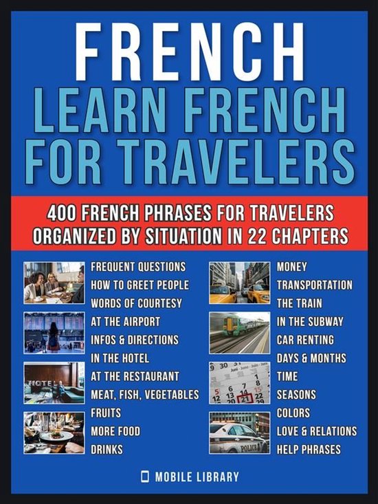 Learn French For Beginners 5 - French - Learn French for Tra ... - cover
