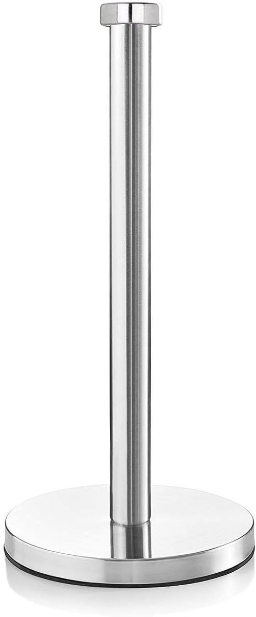 Candala Keuken Roll Houder Pole | Heavy Duty Keukendoek Geborsteld Roestvrij Staal | Stok Papier Stand