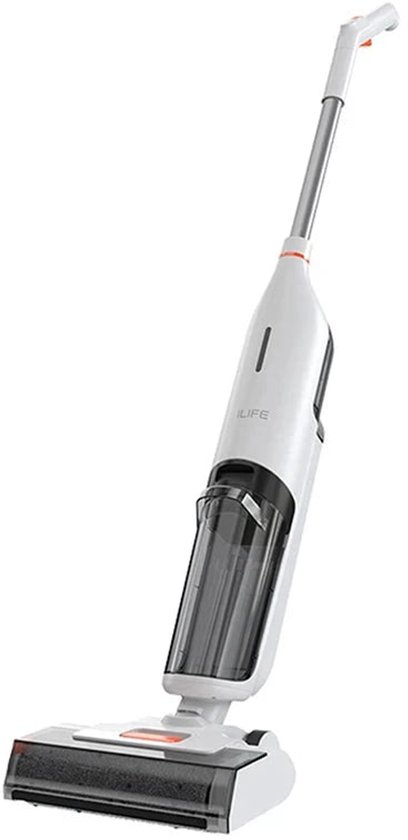 Draadloze stofzuiger, 450 W/38 KPA, stofzuiger met wandlading, automatische modus, touchscreen, 55 min. autonomie, harde vloeren, tapijten en dierenharen