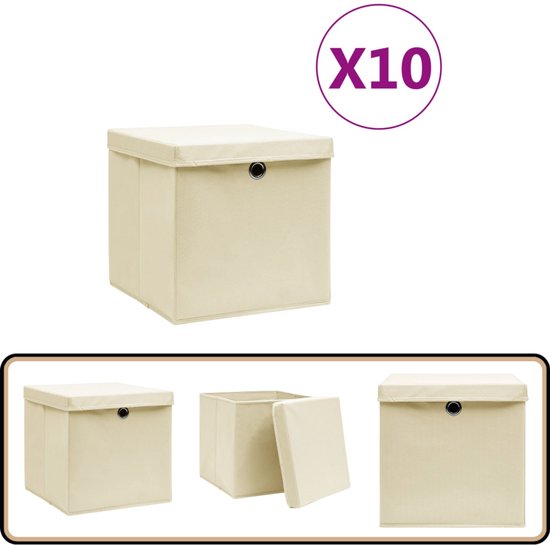 50 stuks opbergboxen maat 4 - roodbruin (23 x 16 x 12 cm