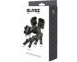 Blaze bed bondage set - Zwart