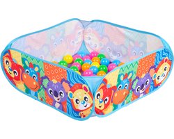 Playgro Adventure Balls Pit- Ballenbak Baby - Baby speelgoed - Kinderspeelgoed- Ballenbak - Ballenbak voor kinderen - Speelmat Baby - Interactief baby speelgoed - Baby gym - Inclusief 30 ballen