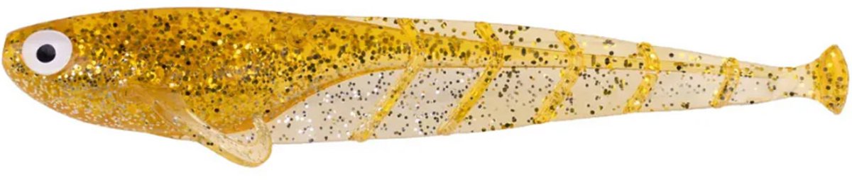 Zeck Quappie Zinkend Goldglitter (10cm)