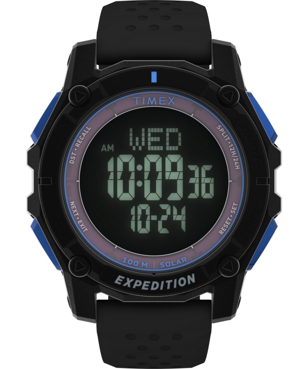 Timex Expedition North Ridge TW4B33900 Horloge - Siliconen - Zwart - Ø 49 mm