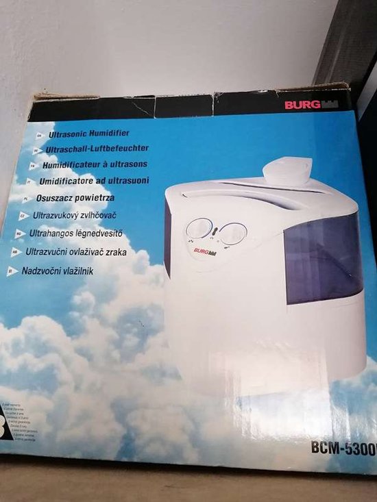 Foto: Honeywell burg ultrasonic humidifier lucht bevochtiger 5300e voor grotere ruimtes tot 40m 