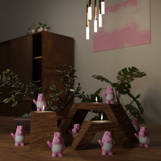 Klein Canard Doigt d'honneur – Mini Statuette 3D amusante imprimée – Décoration de bureau unique, cadeau hilarant pour les amis, les enterrements de vie de garçon ou la décoration intérieure