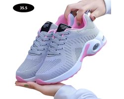 Bovista Tennisschoenen - Heren - Dames - Tenniskleding - Indoor - Outdoor - Grijs - Maat 35.5