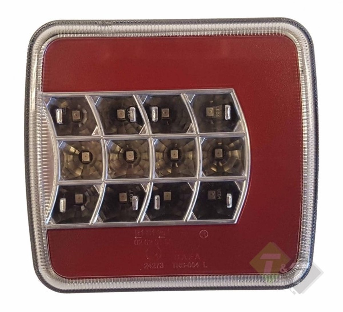 achterlicht led rechts 16x led - ledlamp - achterlichten - aanhangerlamp - led achterlicht - led achterlamp