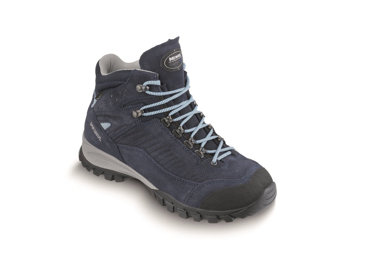 Meindl Salo Lady Mid GTX - Wandelschoen - Dames - Half/hoog - Comfort Fit - Blauw - Maat 39,5