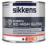 Rubbol XD High Gloss RAL 9010 zuiver wit 0,5 liter