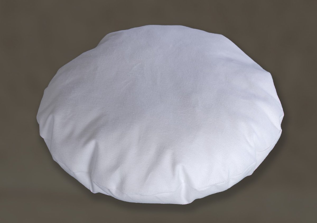 Uitvaart groene begrafenis natuurbegraven hoofdkussentje hoofdkussen kussen kussentje volledig afbreekbaar nederlands product ecologisch natuurlijk 100% biologisch flanel rond wol schapenwol