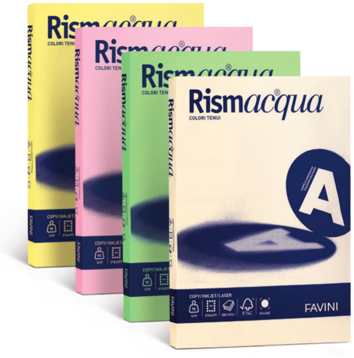 Favini Rismacqua papier voor inkjetprinter Groen