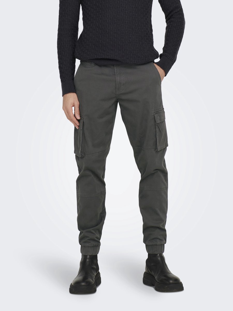 ONLY & SONS Cargo broek ONSCAM Tapered fit Cargo broek