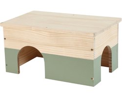 Zolux Neolife Houten Huisje Konijn - Kooi Accessoire - 40x25.2x20 cm