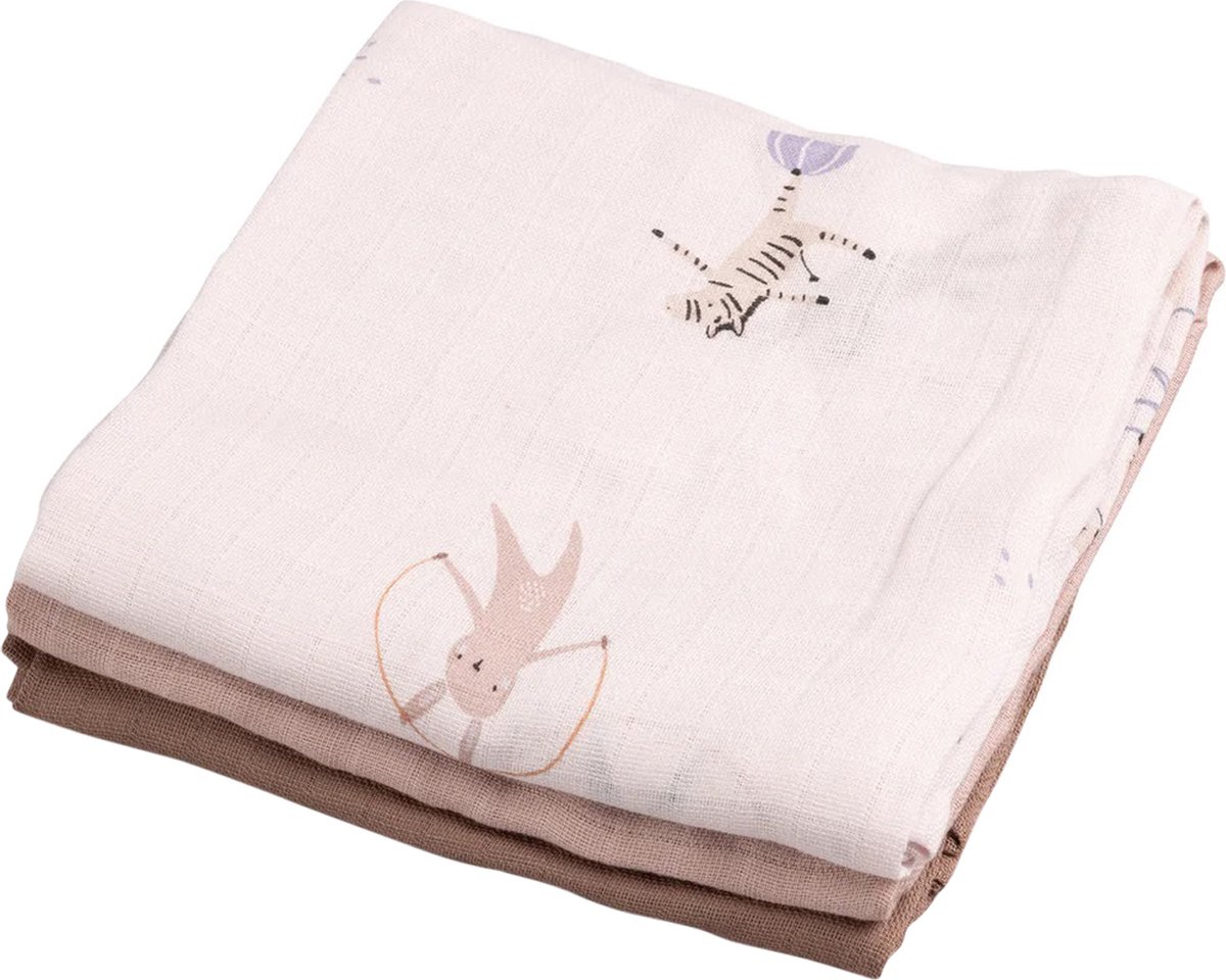 Goedkoopste Sebra Teeny Toes Hydrofiel Doek - 3 Stuks