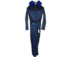 Dare2B Dames Highliving Skipak Blauw Zwart Maat XS / 34