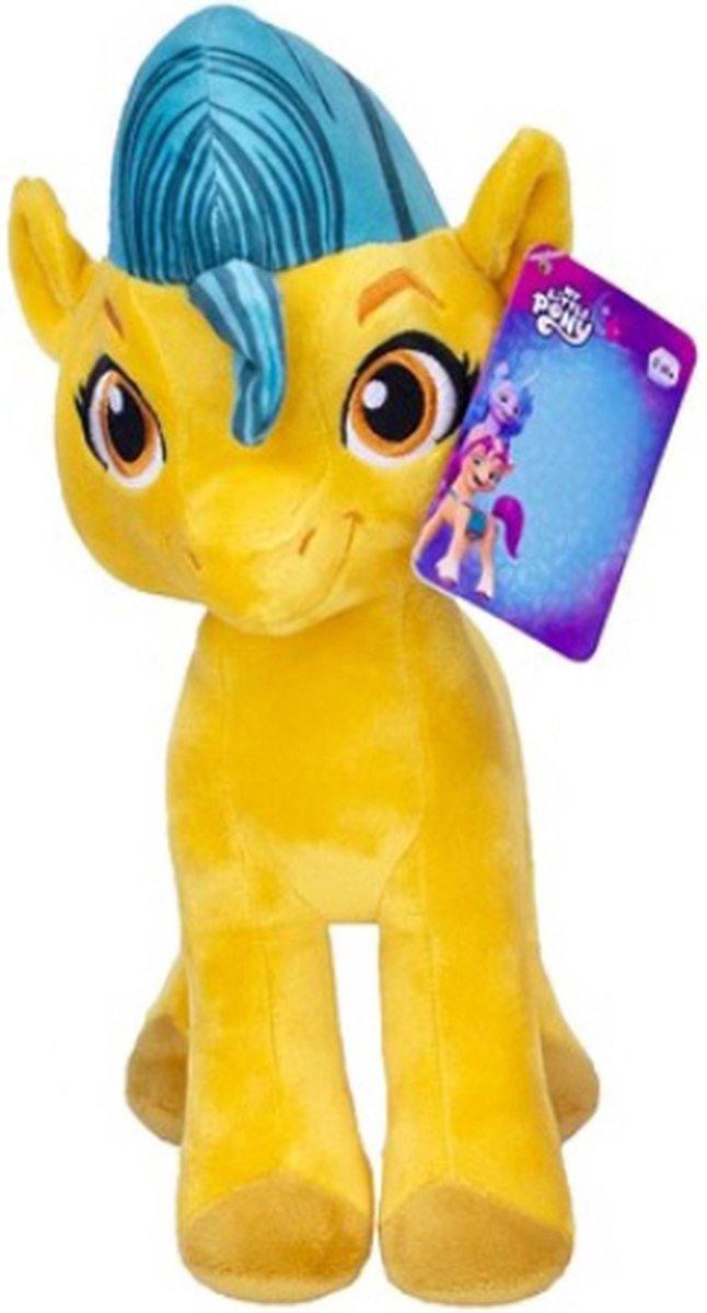 Hitch Trailblazer – My Little Pony Pluche Knuffel 30 cm {Speelgoed Knuffeldier voor kinderen jongens meisjes | Pipp Petals, Zipp Storm, Sunny Starscout, Izzy Moonbow, Hitch Trailblazer, Misty Brightdawn}