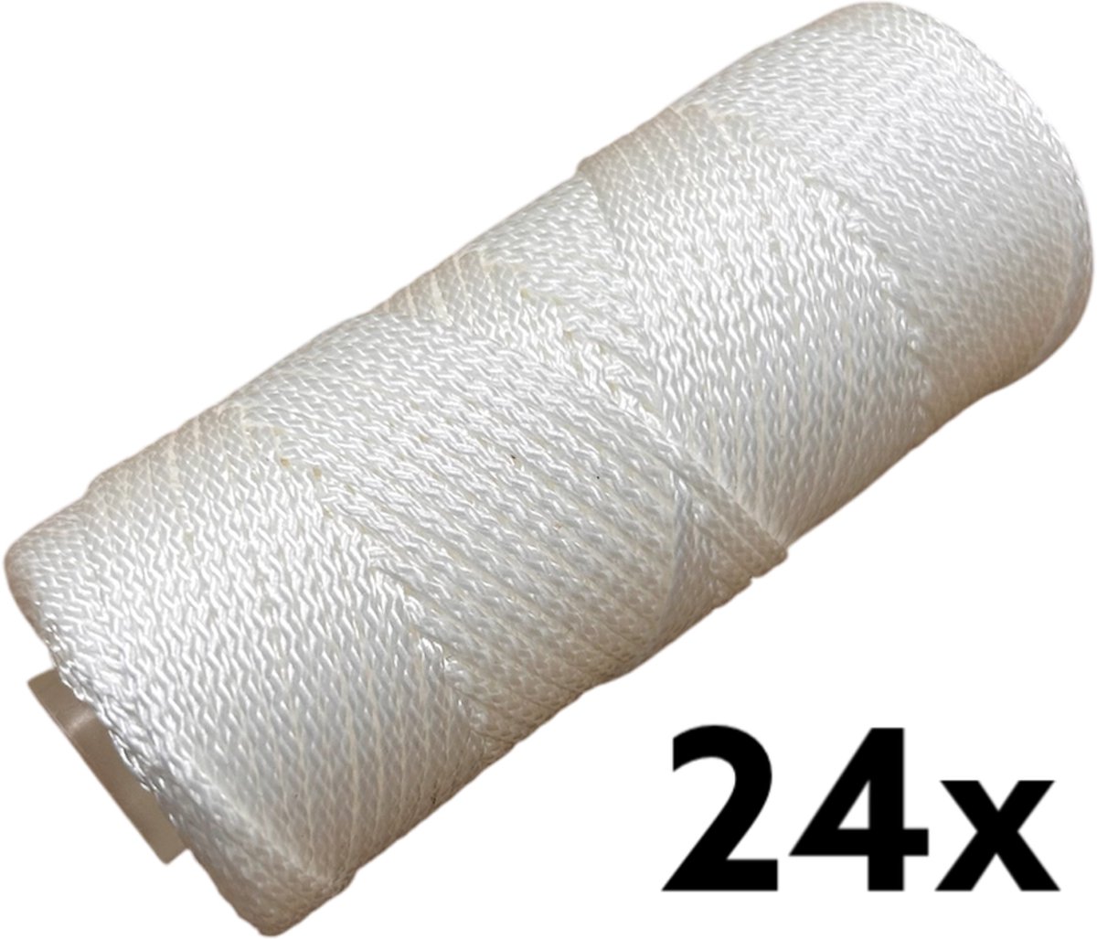 Metselkoord - Wit - 1,1mm x 50mtr - Doos 24 stuks
