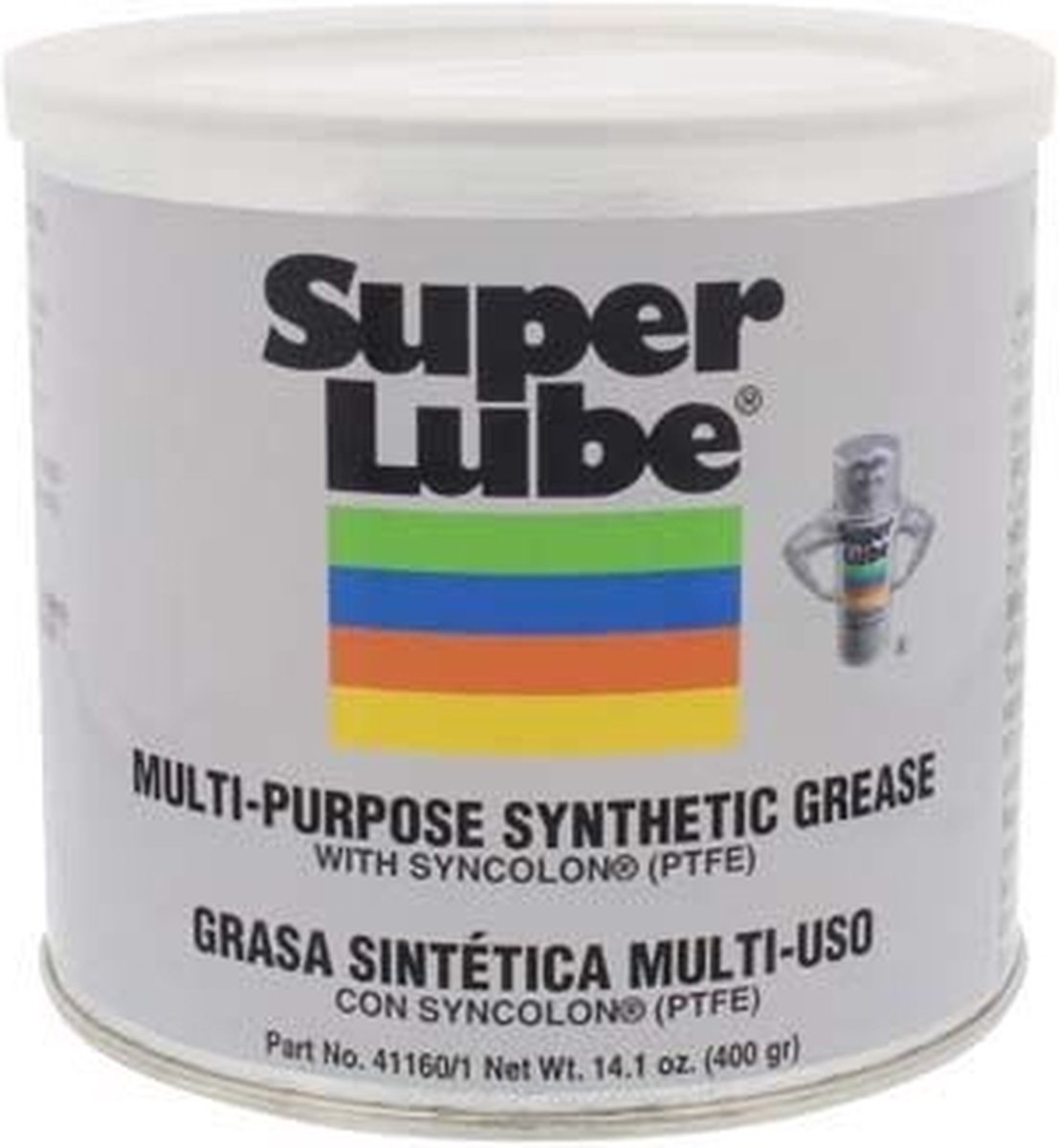 Super Lube Multifunctioneel synthetisch vet (NLGI 1) - 400 gram pot