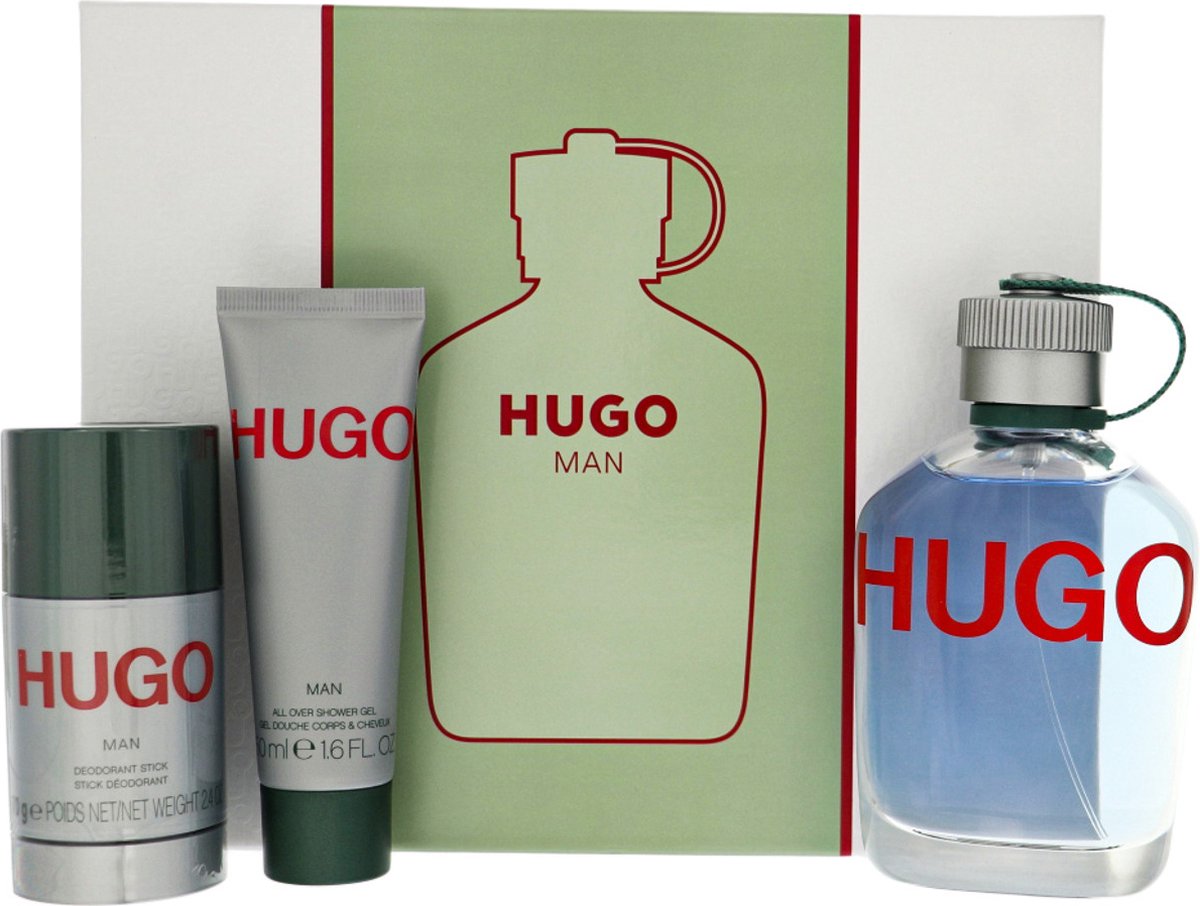 Hugo Boss Hugo Man Eau de Toilette 125ml + Deo Stick 70GR + Shower Gel 50ml – foto 2