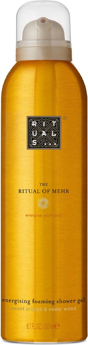 Rituals of Mehr foaming showergel 200ml.