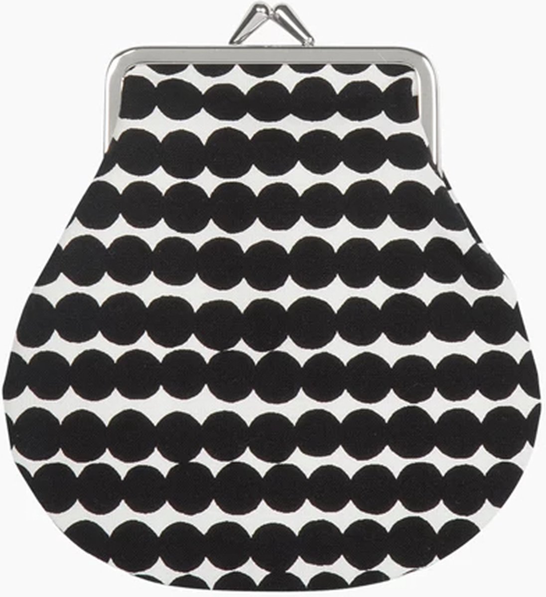 Marimekko Pieni Kukkaro Räsymatto portemonnee zwart