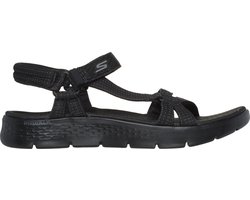 Skechers Go Walk Flex Zandal - Sublime - Dames Sandalen - Zwart