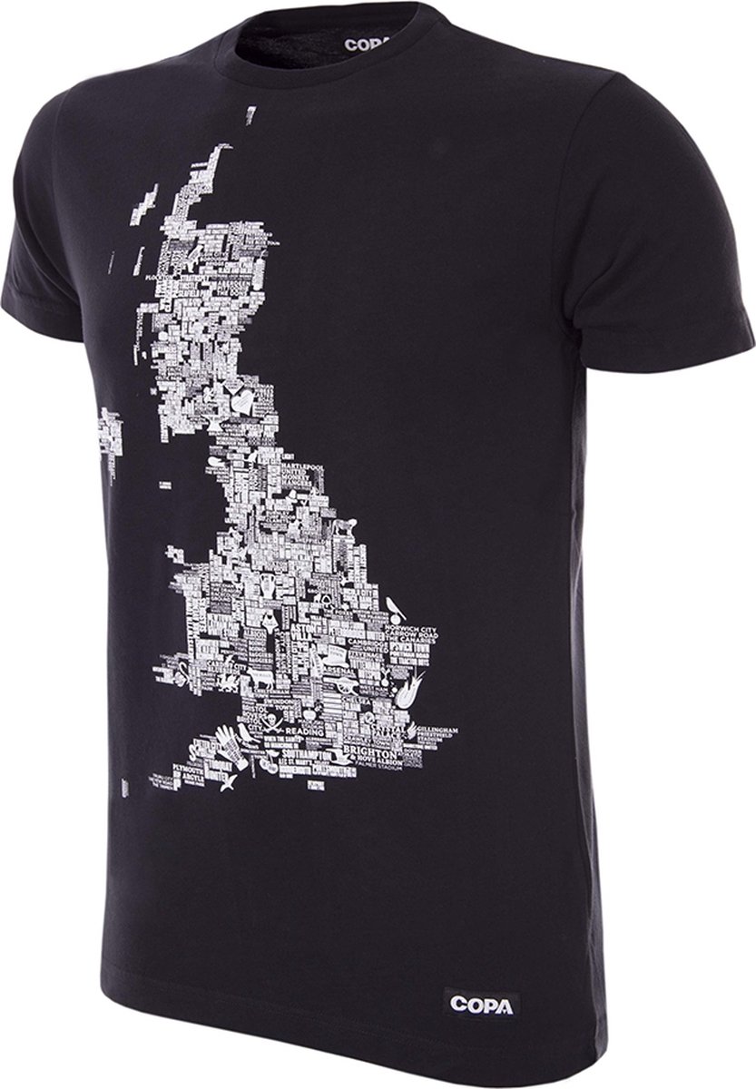 833x1200.jpg COPA - UK Grounds T-Shirt - Heren - Zwart - S - Afbeelding 1