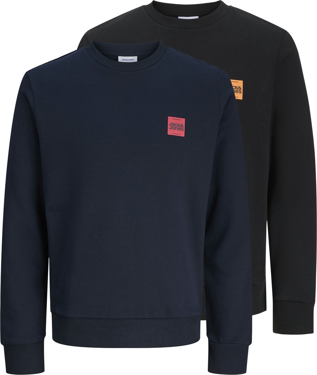JACK&JONES - JJBRANDY SWEAT CREW NECK 2PK MP - Heren - Sweaters