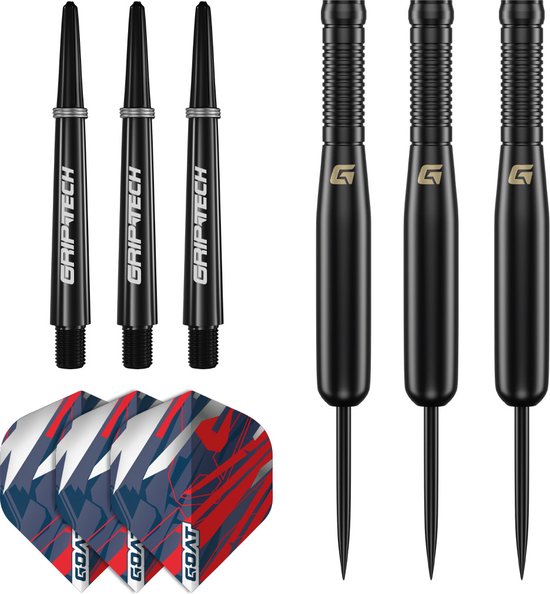 GOAT Homerun Black Brass - Dartpijlen van GOAT — afbeelding 3