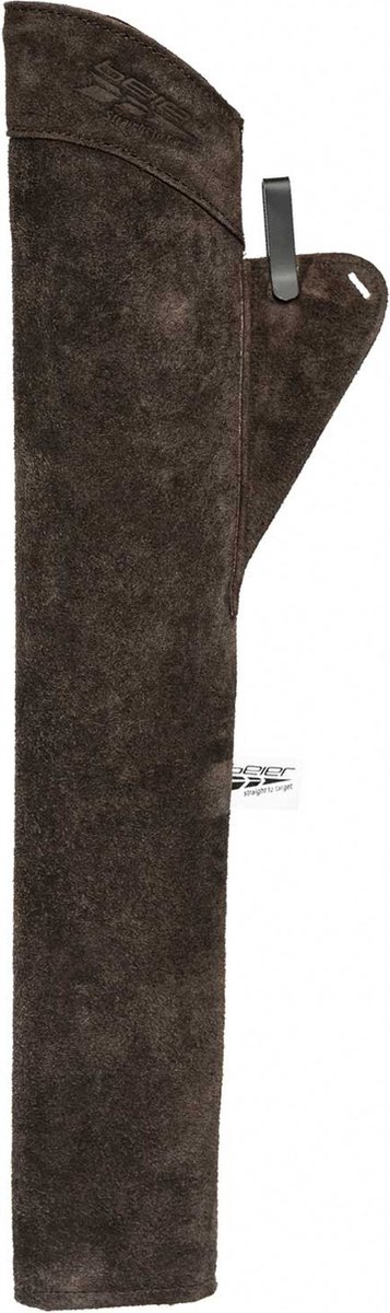 Pijlen Zijkoker Suède bruin