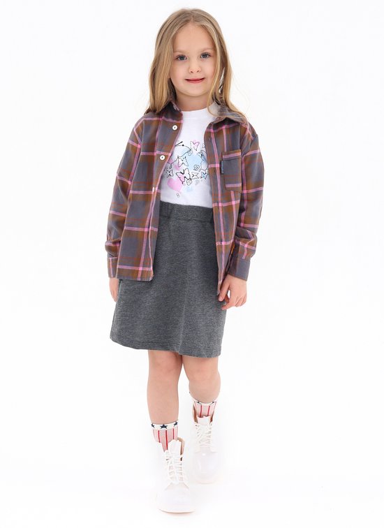 RobyKris Garçons / Filles / Unisexe / Chemise Enfants / Chemise | Manches longues | Flanelle | taille 134-140