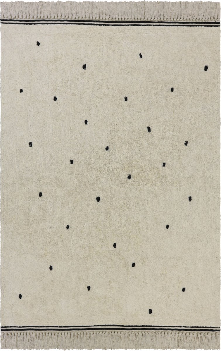 Tapis Petit Emily Dot Vloerkleed Cream 170 x 120 cm