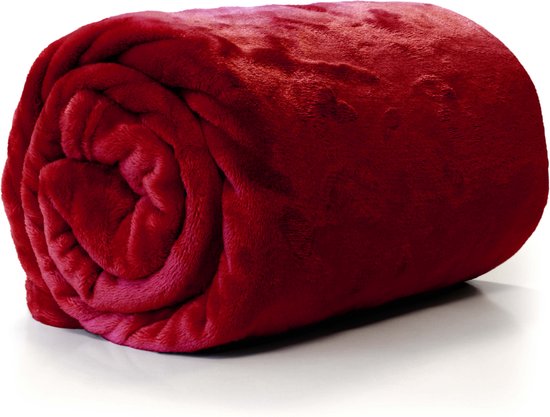 ENZO - Plaid - 130x180 cm - Fleece - Zacht - Warm