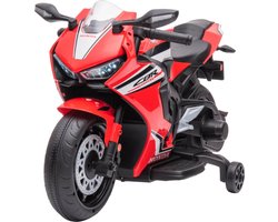 Eco Toys - Elektrische Honda Kinder Motor - Rood - Met Werkende Lampen, Claxon & Voetpedaal - Snelheid 2-3 km/u - Vanaf 3 Jaar - Max. 30 kg