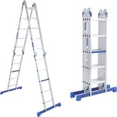 ALDORR Home - Vouwladder Aluminium 4 x 5 treden zonder platform - 2,80 meter