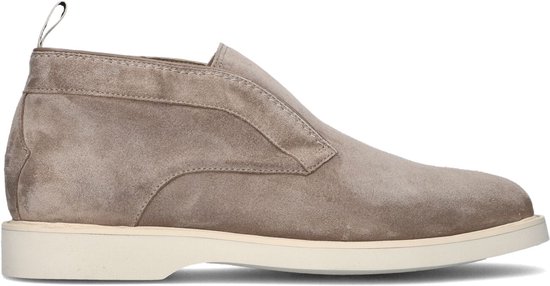 Mocassins Greve Vito pour homme - Chaussures à enfiler-on - Beige - Pointure 46
