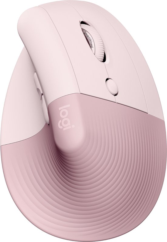 Logitech Lift Left- Verticale ergonomische muis - Linkshandig - Donkergrijs