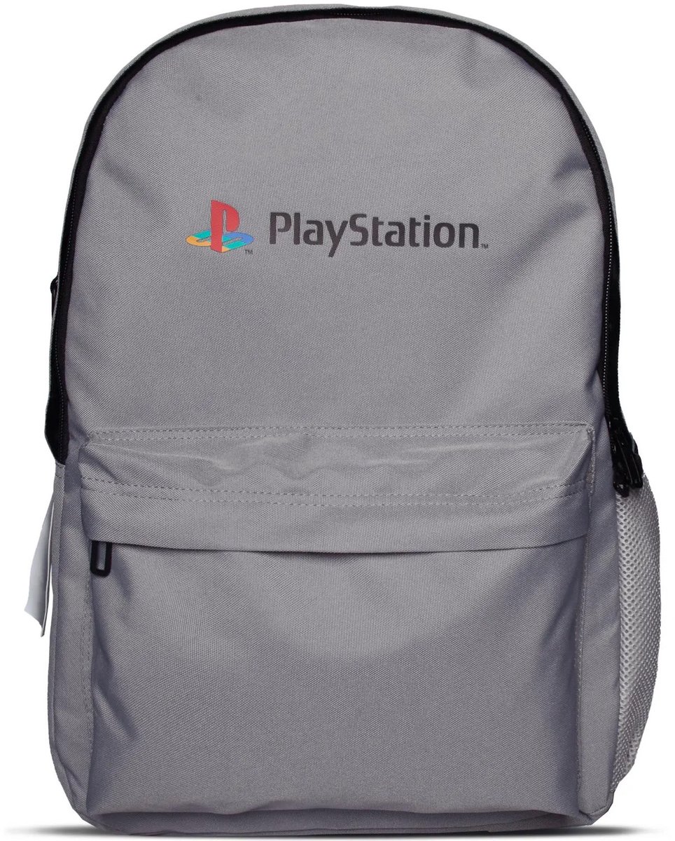 PlayStation - Logo Rugtas - Grijs/Zwart