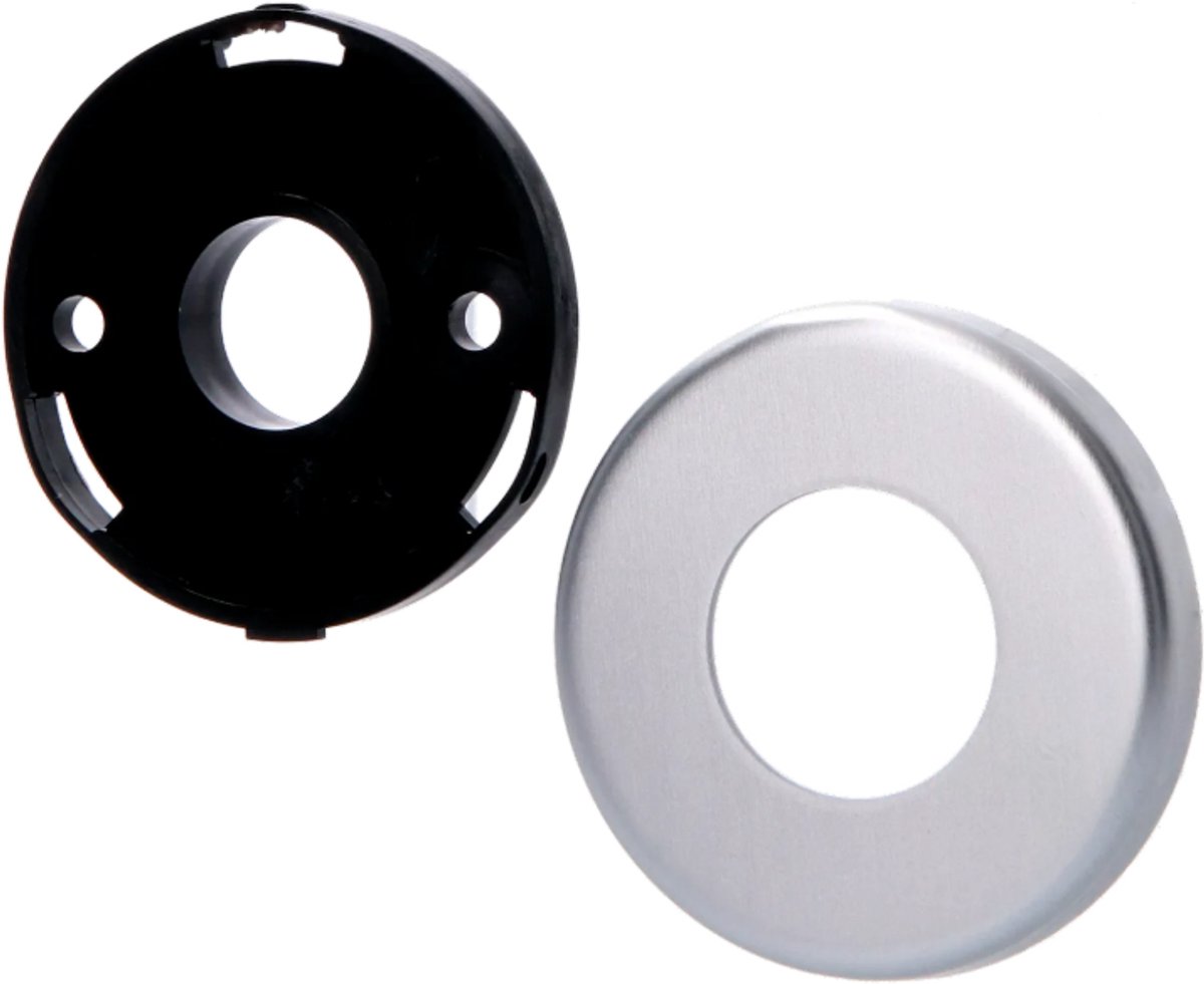 Klikrozet rond aluminium F1