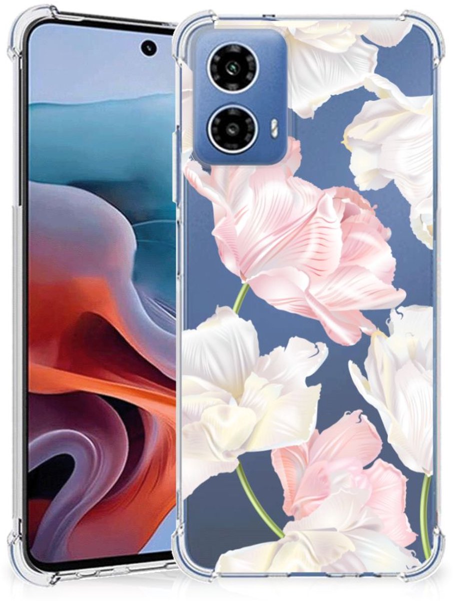 Motorola Moto G34 Case Lovely Flowers