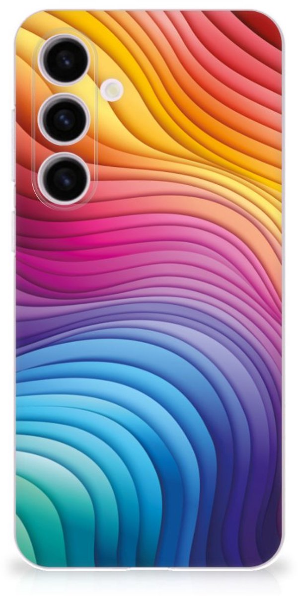 TPU Hoesje voor Samsung Galaxy S24 Plus Regenboog
