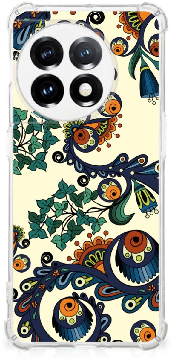 Anti Shock Case OnePlus 11 Barok Flower